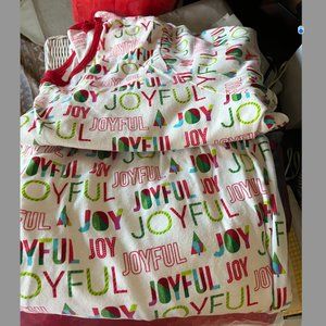 (BUNDLE) SET of TWO Pairs of Festive Pajamas